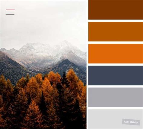 59 Pretty Autumn Color Schemes { Smokey + burnt orange color palette } - #autumncolors… | Orange ...