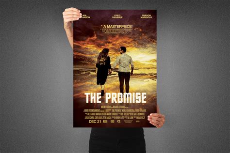 The Promise Movie Poster Template | Flyer Templates ~ Creative Market