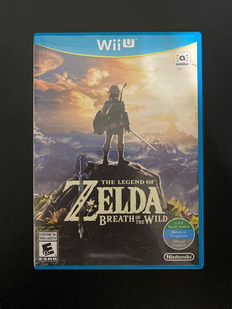 Legend of Zelda Breath of the Wild - Wii U, Video Gaming, Video Games, Nintendo on Carousell