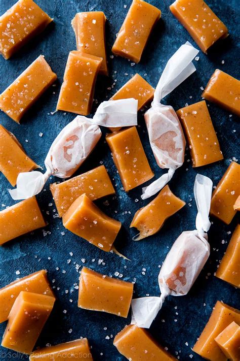 Sea Salt Vanilla Caramels - Sallys Baking Addiction