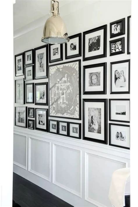 Photo Wall Ideas With Frames