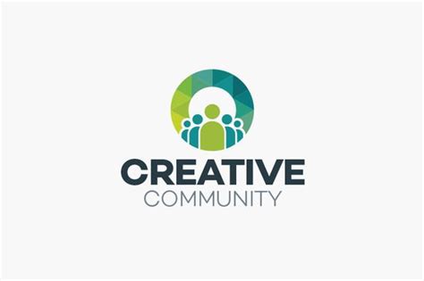 Creative Community Logo | Logos publicitarios, Logos de marcas, Disenos ...