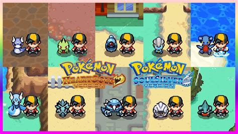 Pokemon HeartGold & SoulSilver - All Pseudo-Legendary Pokemon Locations ...