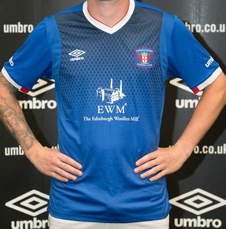 New Carlisle United Kit 2017-18 | CUFC Umbro Shirts 17-18 | Football Kit News| New Soccer Jerseys