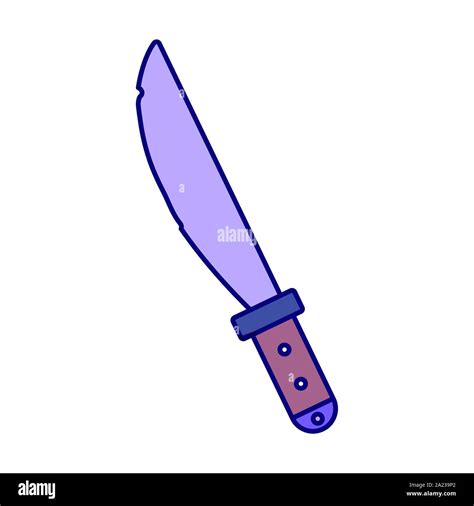 steel machete weapon icon design vector illustration Stock Vector Image & Art - Alamy