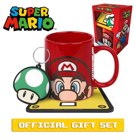 Super Mario: Mario Gift Set - FiftiesStore.com