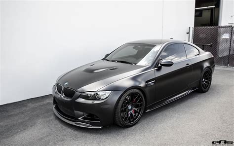 Frozen Black BMW E92 M3 Has Menacing Looks and Over 600 HP