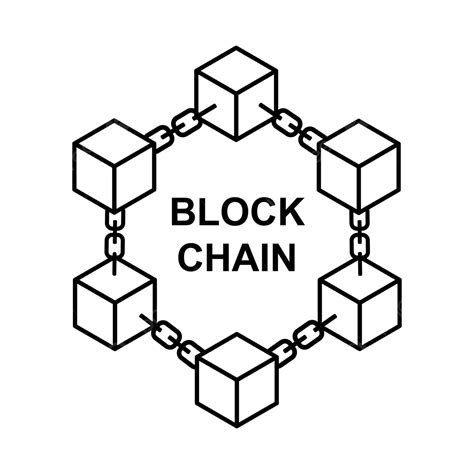 Blockchain Vector Icon, Blockchain Technology, Blockchain Vector, Blockchain Icon PNG and Vector ...