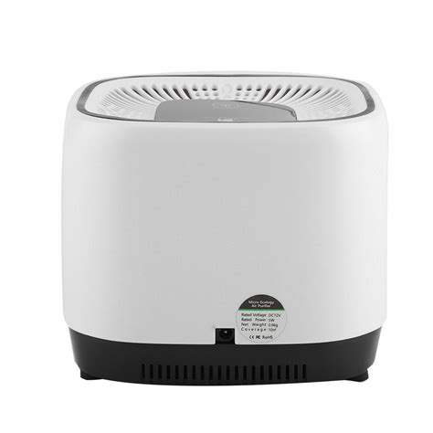 WALFRONT Negative Ions Air Purifier,US Plug 110-240V Mini Desk Air Purifier Purification ...