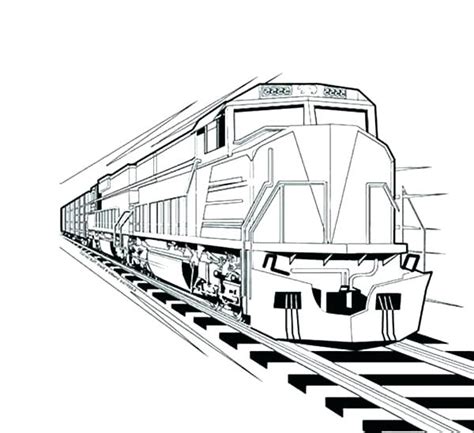 Csx Freight Train Coloring Pages Coloring Pages