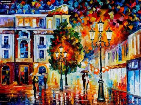 10 Lukisan Abstrak Terindah Leonid Afremov - PISBON™ Computer ArtWork©