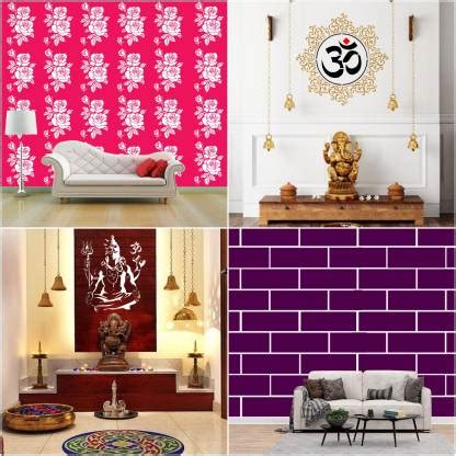 ARandNJ Painting Wall Stencils (Size :- 16 X 24 Inch) PATTERN- "Rose Flower", "Om Mandala ...