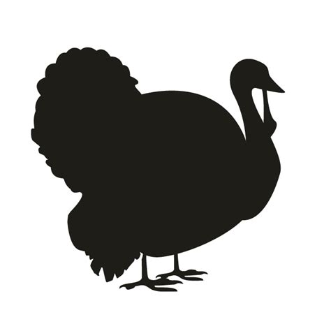 Thanksgiving Turkey Silhouette at GetDrawings | Free download