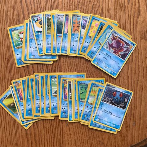 Water Type Pokemon Cards on Mercari | Make pokemon cards, Pokemon, Pokemon cards