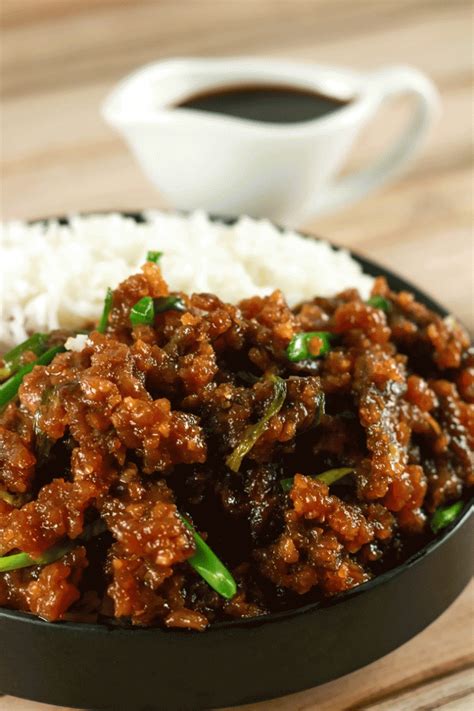 Easy Crispy Mongolian Beef | Scrambled Chefs | Recept | Eten recepten ...