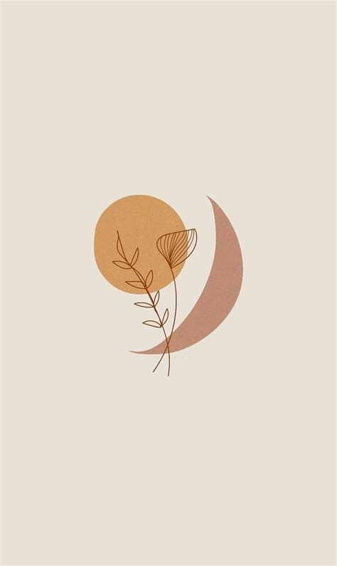 Minimalist Boho Aesthetic Wallpaper