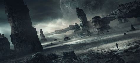 ArtStation - Alien world #6, Juan Pablo Roldan Fantasy Art Landscapes, Fantasy Landscape ...