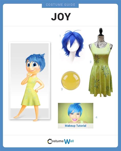 Dress Like Joy Costume | Halloween and Cosplay Guides