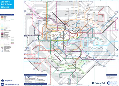 London Underground TUBE MAP download