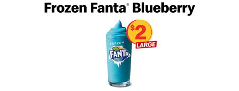 Frozen Fanta® Blueberry | McDonald's New Zealand