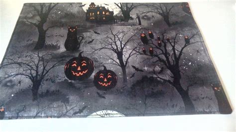 Halloween Placemats - Etsy