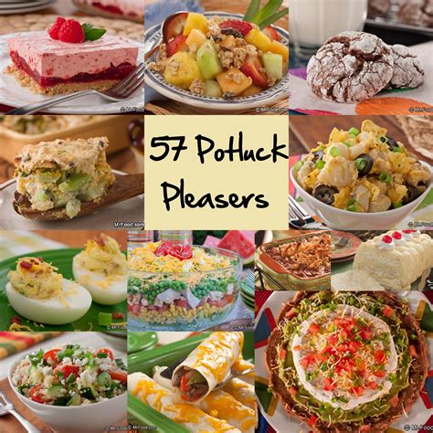 Easy Potluck Recipes: 58 Potluck Ideas | Summer barbecue, Potlucks and Book clubs