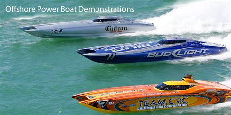 Offshore Powerboat Racing Exhibition | Miami Air & Sea Show 2017