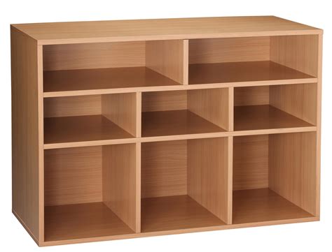 8-Cube Oak Finish Storage Unit: Versatile Home Organizer from Kmart