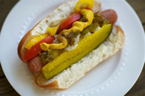 Chicago (Cubs) Style Hot Dogs - The Broadcasting Baker