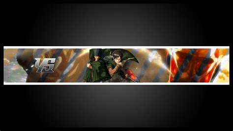 EREN & LEVI BANNER YOUTUBE [SPEED ART (ANIME) ATTACK ON TITAN] - YouTube