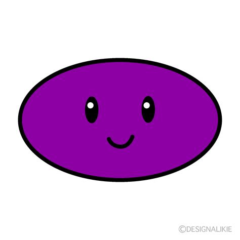 Cute Ellipse Clip Art Free PNG Image｜Illustoon