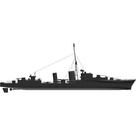 SimplePlanes | [Completed]HMS Tribal Class Destroyer Cossack(1941)