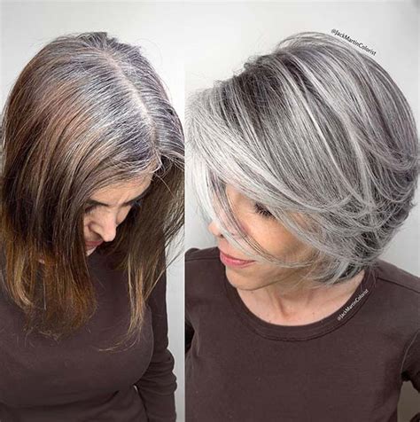 41 Stunning Grey Hair Color Ideas and Styles - Page 3 of 4 - StayGlam