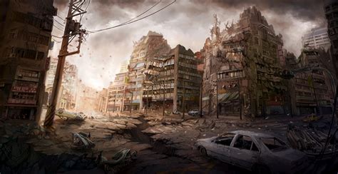 Discover Post Apocalyptic City Art: A Terrifyingly Beautiful Expression of the Future