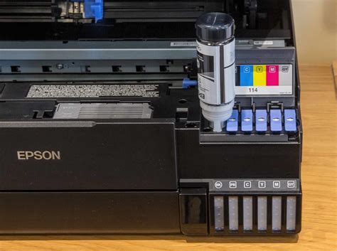 Epson EcoTank ET-8550 printer setup, initial ink load and software setup