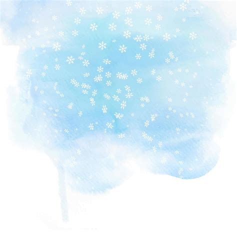 Watercolor snowflake background 1409248 Vector Art at Vecteezy