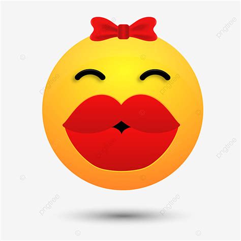 Kissing Face Emoji On Transparent Background PNG Similar, 47% OFF