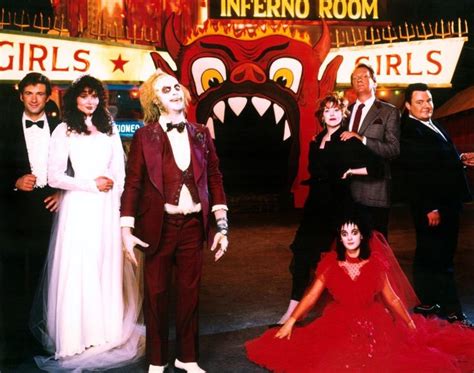 BEETLEJUICE, Alec Baldwin, Geena Davis, Michael Keaton, Catherine O’Hara, Winona Ryder, Jeffrey ...