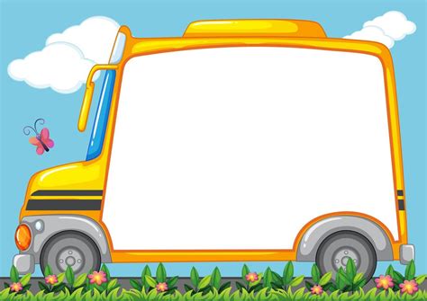 School Bus Clipart, Cartoon School Bus, Bus Cartoon, Cartoon Clip Art, School Wall Art, School ...