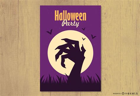 Halloween Party Invitation Vector Illustration Vector Download