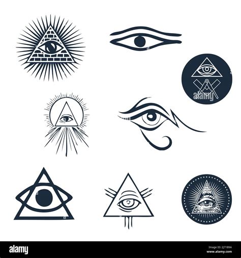 Pyramid Eye Tattoo Finger