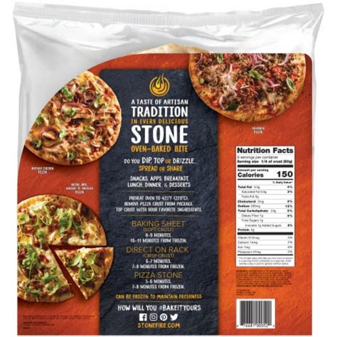 Stonefire® Artisan Flatbread Thin Pizza Crusts, 2 ct / 14.1 oz - City Market