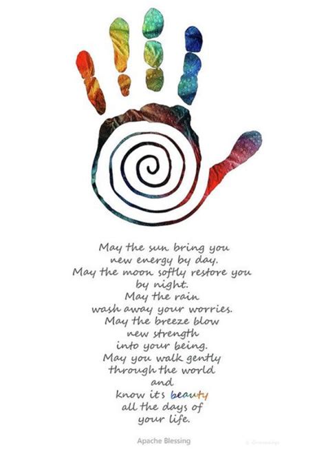 Colorful Healing Hand Symbol Art Prayer Painting Native - Etsy