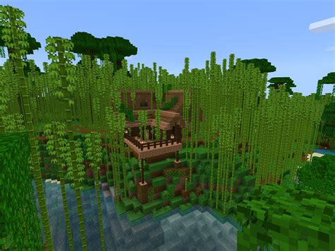 Bamboo house : Minecraftbuilds