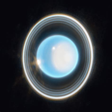 JWST captures stunning new images of the rings around Uranus