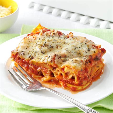 Vegetable Lasagna Recipe | Taste of Home