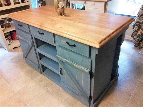 Free DIY Kitchen Island Plans