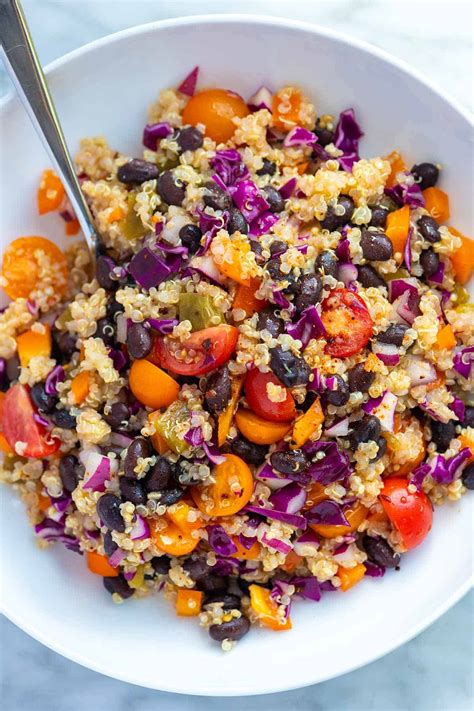 Easy Quinoa Black Bean Salad Recipe