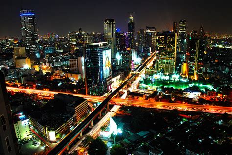 Bangkok Night Skyline Photograph by Atittita Thongyod - Fine Art America