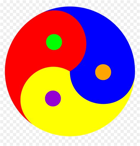 Yin Yang Triality Color Theory, HD Png Download - vhv